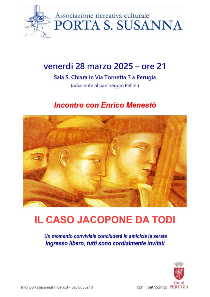 A Santa Susanna incontro con Enrico Menestò