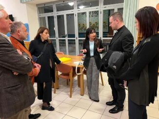 Incontro con operatori e ospiti della struttura riabilitativa
