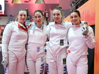 Sciabola maschile, il Circolo Scherma Terni campione d'Italia