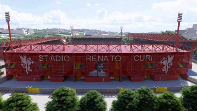 Stadio Curi, cantieri entro settembre e Nord chiusa un anno