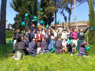 Studenti in visita al Polo Gesenu di Ponte Rio a Perugia