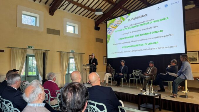 Nasce in Umbria una comunità energetica a scala regionale