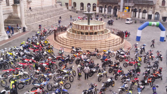 Rally dell’Umbria 2025, via da Perugia nel segno dell’arte