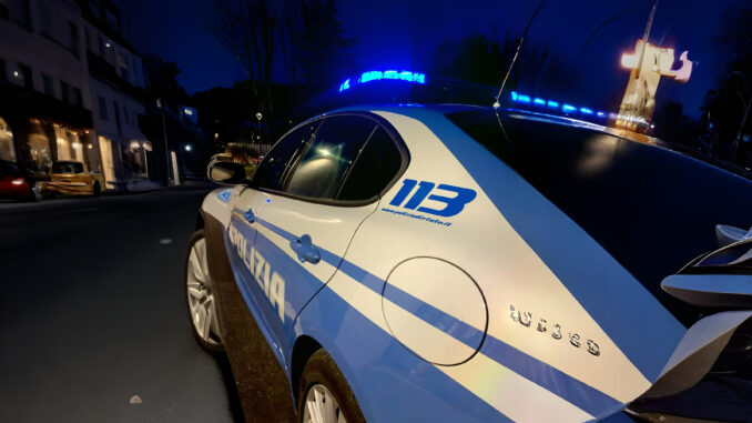 Polizia interviene e salva uomo in pericolo a Perugia