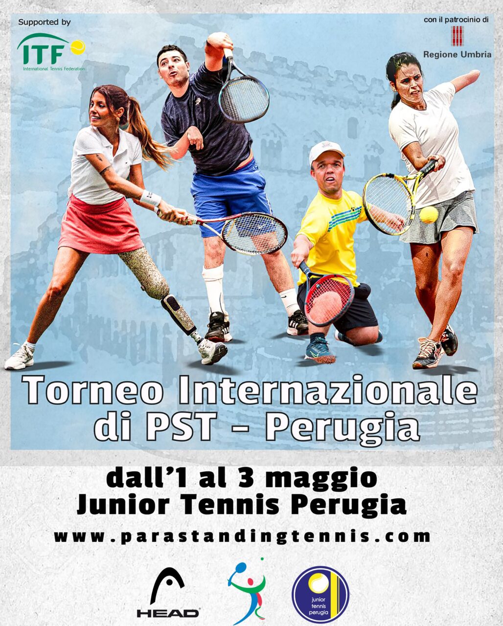 I talenti del Para Standing Tennis di scena allo Junior Perugia