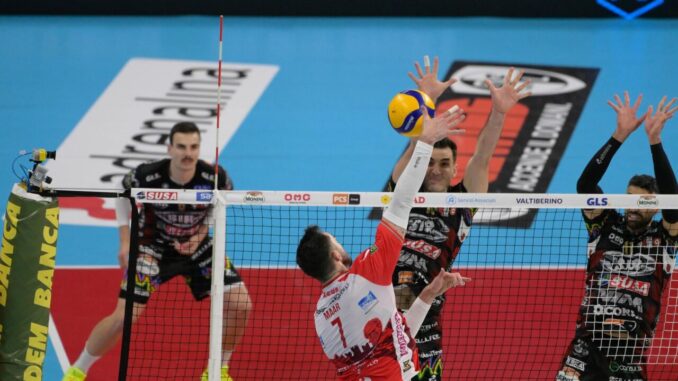 Sir Susa Vim Perugia sfida Piacenza per la Champions