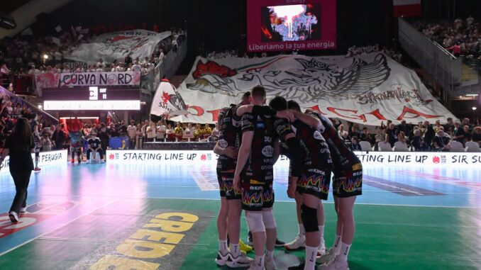 Sir Susa Vim Perugia pronta per la decisiva Gara 5