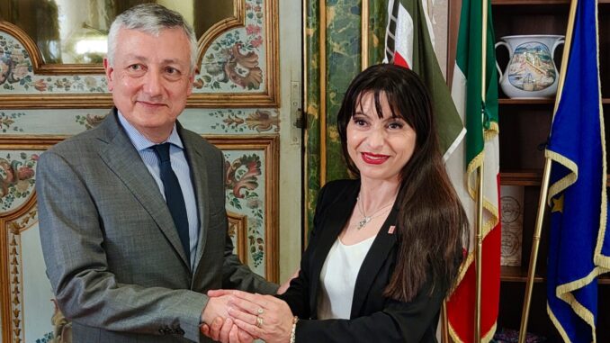Nuovo Prefetto a Perugia Incontra Presidente Regione