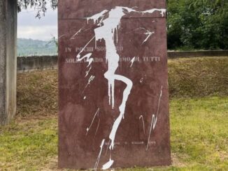 Vandalizzato monumento partigiano a Montone, la condanna