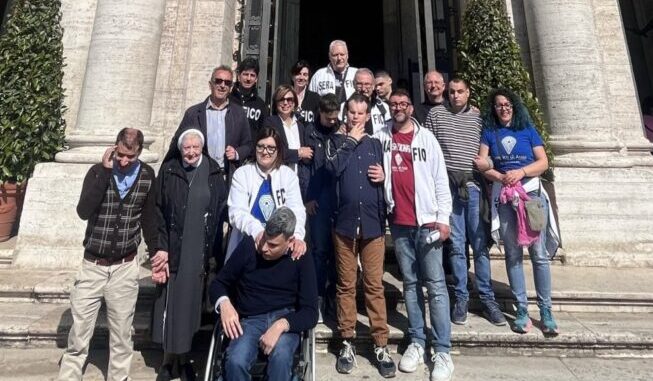 I ragazzi del Serafico aprono il Giubileo della Disabilità