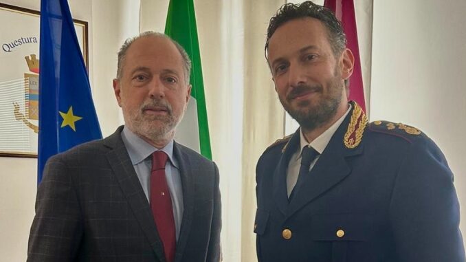 Nuovo capo Gabinetto Pietro Luca Penta alla Questura di Perugia