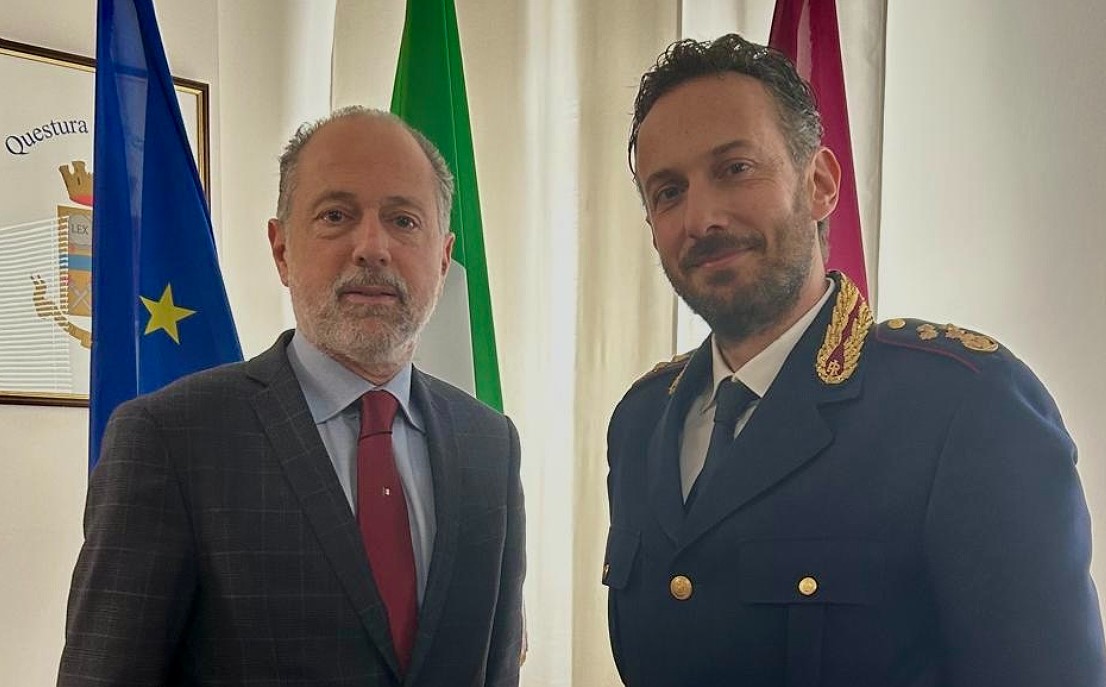 Nuovo capo Gabinetto Pietro Luca Penta alla Questura di Perugia