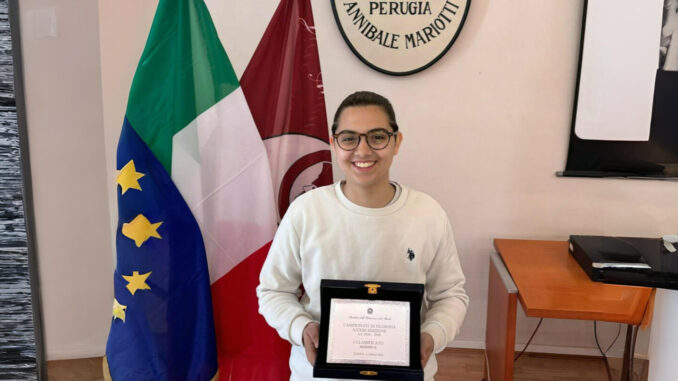 Studentessa del Mariotti vince i campionati di filosofia