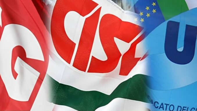 Cgil, Cisl e Uil: conferenza stampa il 3 aprile a Perugia