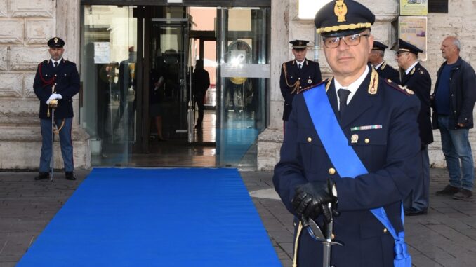 Pensione per lo storico Capo di Gabinetto della Questura Taschetti