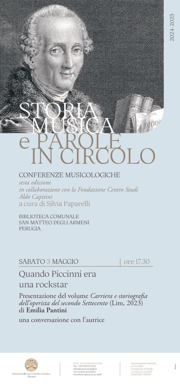 Quando Piccinni era una rockstar con Emilia Pantini
