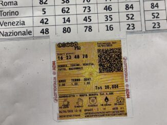 Lotto: gioca 4 euro e ne vince oltre 216.000. E’ successo a Gubbio