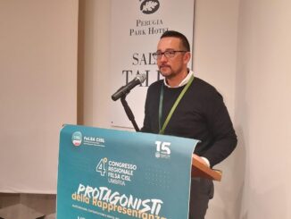 Luca Minestrini alla guida della Felsa Cisl Umbria