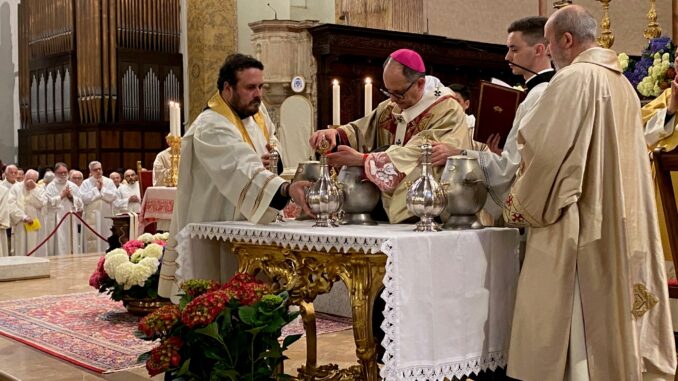 Messa Crismale e annuncio Visita Pastorale a Perugia