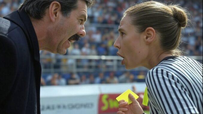 Minacce all’arbitra 17enne, dirigente squalificato fino al 2028