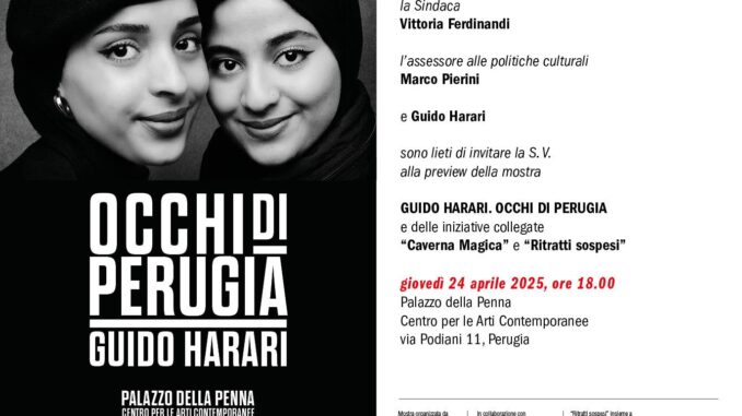 Guido Harari in mostra a Perugia tra volti e narrazione visiva