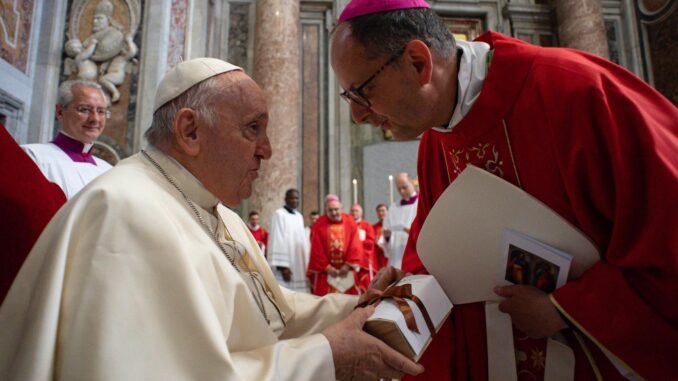 Papa Francesco, il cordoglio della diocesi umbra