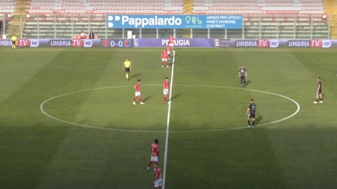 Perugia pareggia 2-2 al Curi contro il Sestri Levante