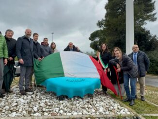 Ponte San Giovanni celebra Bastioni: rotonda e opera d'arte