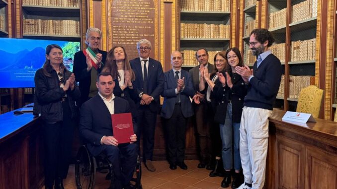 Premio Sciacqua Buti a Castellani per tesi su basket in carrozzina