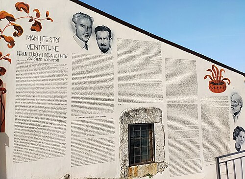 Regione Umbria riafferma sostegno al Manifesto di Ventotene