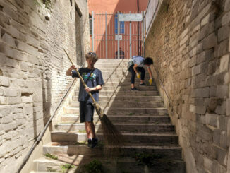 Pulizie di Primavera 2025 nel centro storico di Perugia