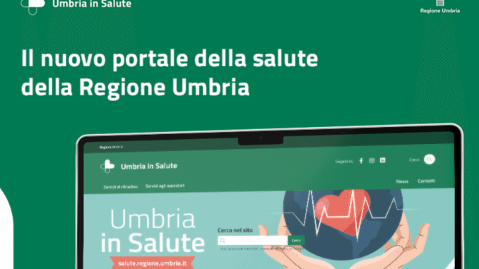 Nasce "Umbria in Salute", piattaforma unica per servizi sanitari