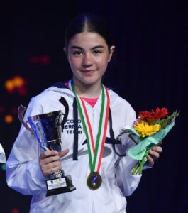 Elena Sofia Massi ottava nella sciabola al Trofeo Kinder Joy of Moving