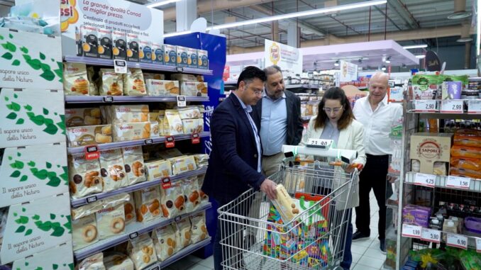 Virgì, conclusa la sperimentazione nei supermercati Conad
