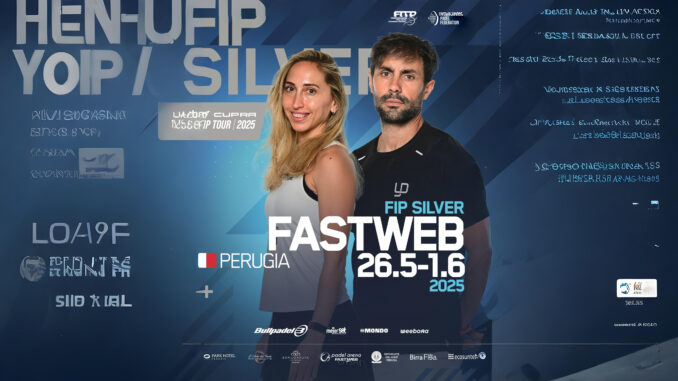 Padel internazionale a Perugia, il Fip Silver entra nel vivo
