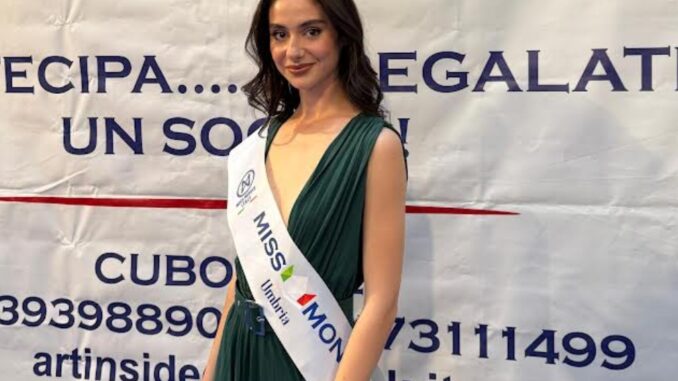 Sofia Morlupi conquista il titolo di Miss Mondo Umbria 2025