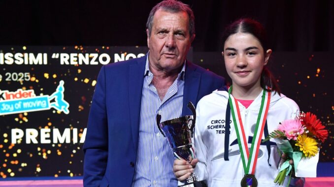 Elena Sofia Massi ottava nella sciabola al Trofeo Kinder Joy of Moving