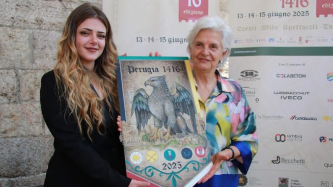 Francesca Biancalana firma il Palio 2025 per Perugia 1416