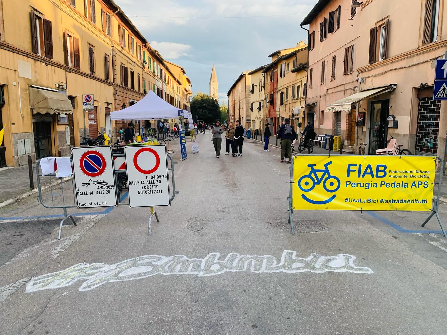 Bimbimbici 2025: a Perugia 500 persone per la mobilità dolce