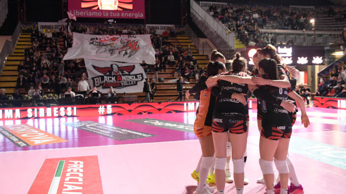 Volley femminile, Perugia tra le grandi d’Europa nella pallavolo