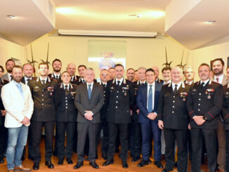 Il Prefetto Zito visita il Comando Carabinieri di Perugia