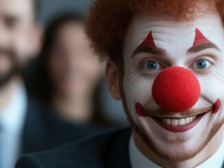 Clown di VIP Perugia in festa per la Giornata del Naso Rosso