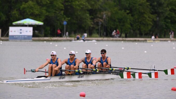 Europei Canottaggio: sei barche azzurre già in finale