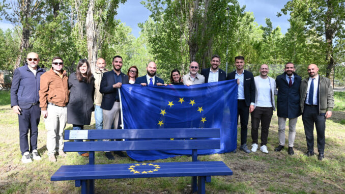 Perugia celebra l’Europa con la Panchina dedicata a Spinelli