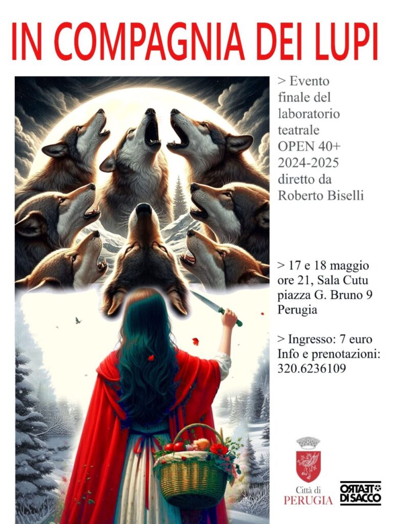 In compagnia dei lupi: laboratorio teatrale OPEN 40+