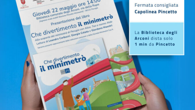 Audiolibro per bambini sul Minimetrò di Perugia