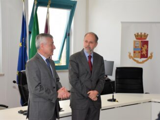 Il Prefetto Zito incontra Questore e Funzionari della Questura di Perugia