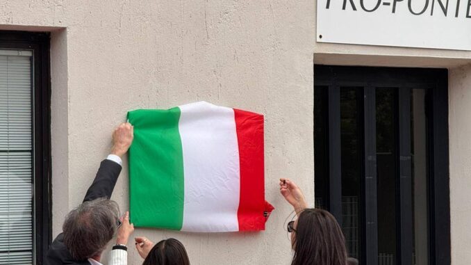 Sede della Pro Ponte intitolata a Fausto Cardinali