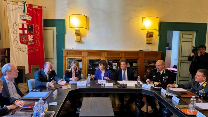Antimafia, intesa tra Prefetto Terni e Sindaco Orvieto