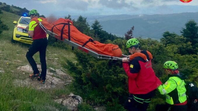 Escursionista ferita e persona dispersa salvate dal SASU